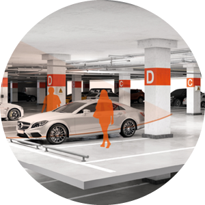 Building-Intelligence-Parking Solutions-Licht-Schwarmfunktion-Steinel